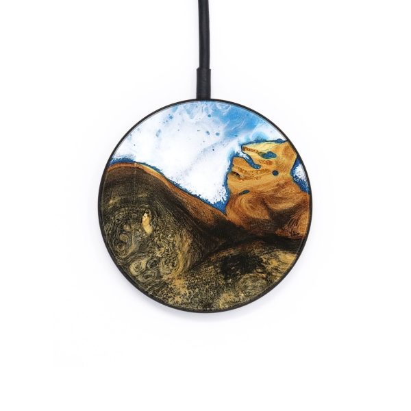 Circle Wood Wireless Charger - Clella (Coastal, 733923) on Sale