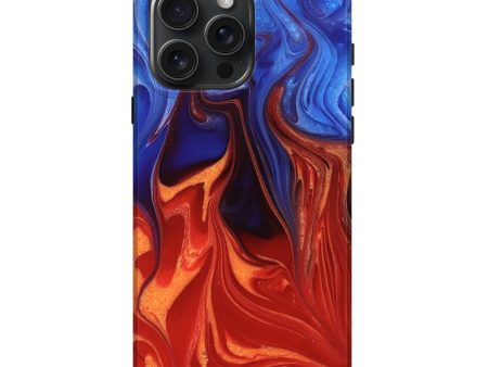 iPhone 16 Pro Max ResinArt Live Edge Phone Case - Casimer (Fire & Ice, 734360) Online now