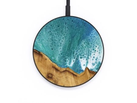 Circle Wood Wireless Charger - Carmen (Coastal, 735027) Discount