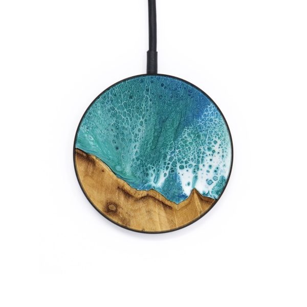 Circle Wood Wireless Charger - Carmen (Coastal, 735027) Discount