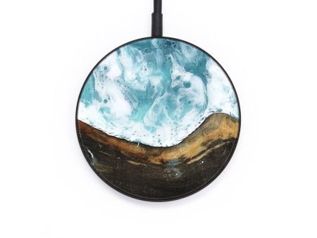 Circle Wood Wireless Charger - Darleen (Coastal, 736647) Hot on Sale