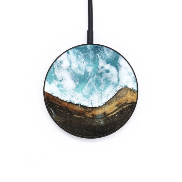 Circle Wood Wireless Charger - Darleen (Coastal, 736647) Hot on Sale