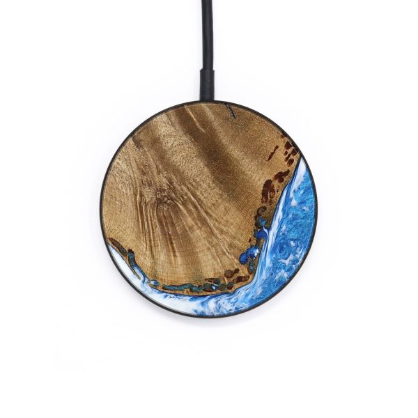 Circle Wood Wireless Charger - Alverda (Coastal, 734632) Fashion