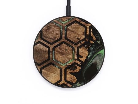 Circle Wood Wireless Charger - Ayda (Pattern, 734146) For Sale