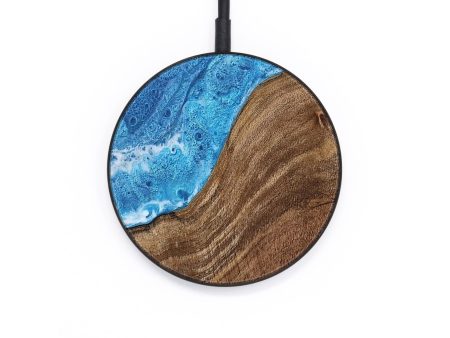 Circle Wood Wireless Charger - Elysee (Coastal, 733705) Online Hot Sale