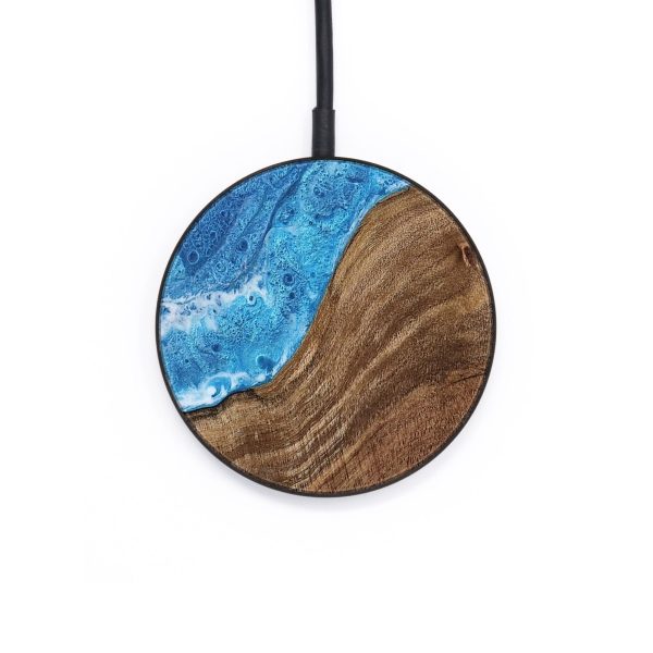 Circle Wood Wireless Charger - Elysee (Coastal, 733705) Online Hot Sale