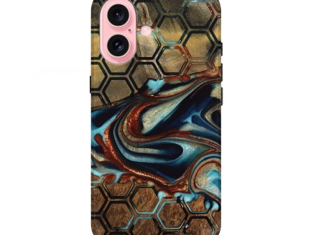 iPhone 16 Wood Live Edge Phone Case - Maxy (Pattern, 736390) Online Hot Sale