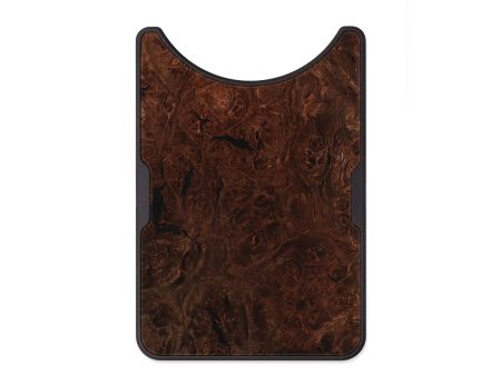 Alloy Wood Wallet - Paloma (Wood Burl, 732440) For Discount