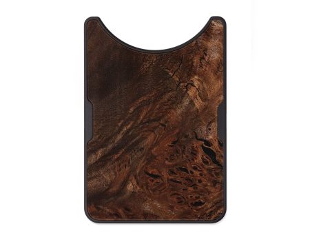 Alloy Wood Wallet - Kamryn (Wood Burl, 731589) Online Hot Sale