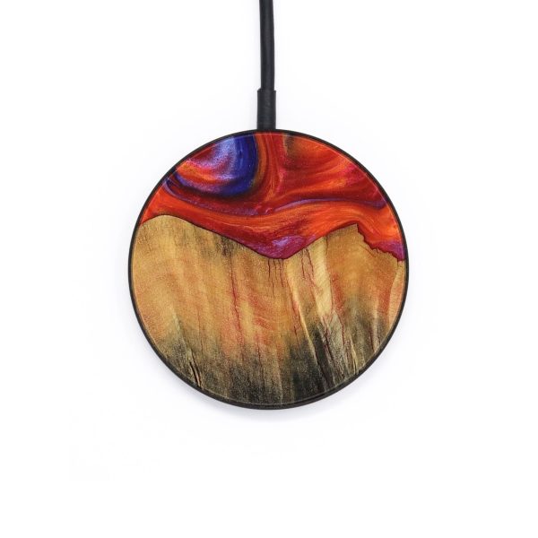 Circle Wood Wireless Charger - Erin (Fire & Ice, 734255) Discount