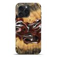 iPhone 16 Pro Max Wood Live Edge Phone Case - Jian (Black & White, 734612) Sale