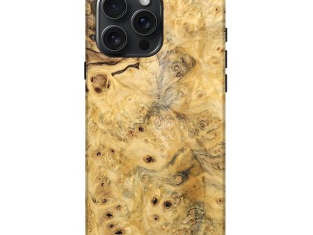 iPhone 16 Pro Max Wood Live Edge Phone Case - Hiroshi (Wood Burl, 734863) Online Hot Sale