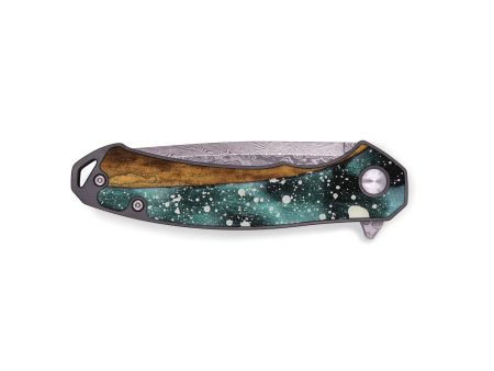 EDC Wood Pocket Knife - Anya (Cosmos, 736470) Fashion