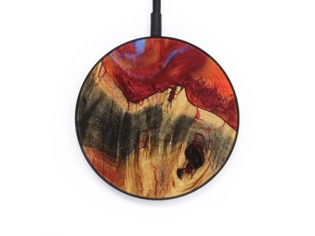 Circle Wood Wireless Charger - Ingemar (Fire & Ice, 734303) Hot on Sale