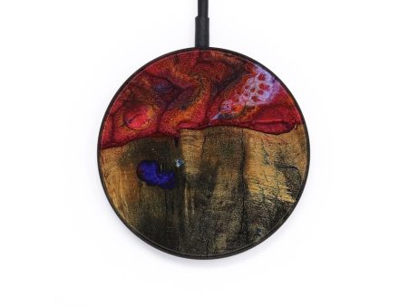 Circle Wood Wireless Charger - Debrah (Fire & Ice, 734221) For Discount