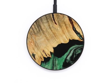 Circle Wood Wireless Charger - Ioan (Green, 733776) Sale