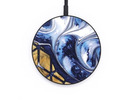 Circle Wood Wireless Charger - Evita (Pattern, 735888) For Sale