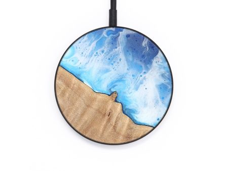 Circle Wood Wireless Charger - Cuba (Coastal, 732650) Hot on Sale