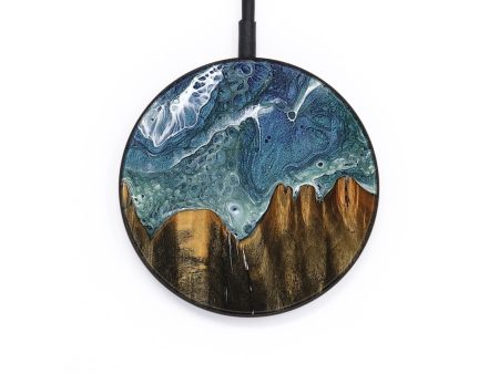 Circle Wood Wireless Charger - Jiles (Coastal, 732814) For Discount