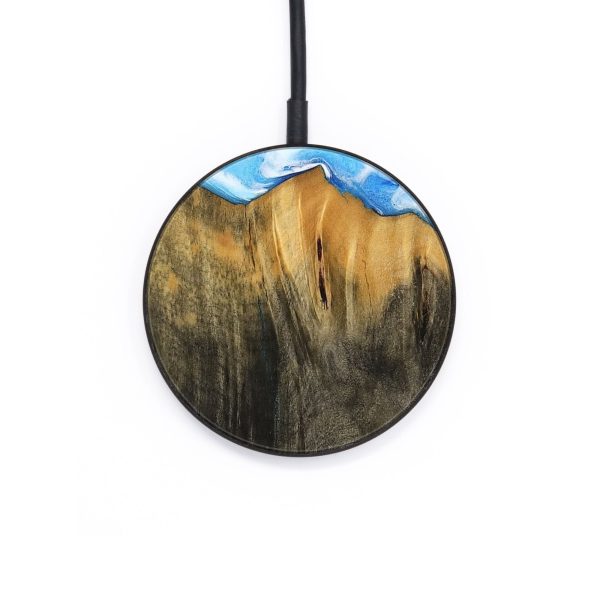 Circle Wood Wireless Charger - Arlena (Coastal, 732773) For Discount