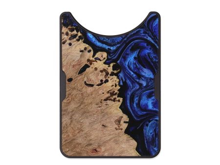 Alloy Wood Wallet - Gerrard (Blue, 731503) Cheap