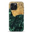 iPhone 16 Pro Max Wood Live Edge Phone Case - Padriac (Green, 731789) Online Sale