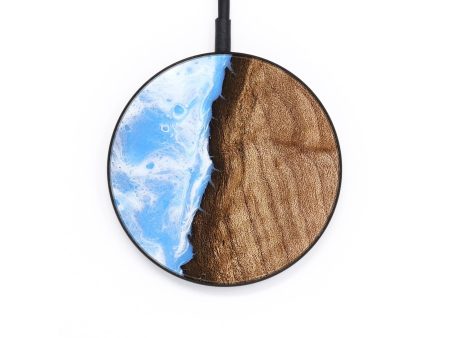 Circle Wood Wireless Charger - Carson (Coastal, 732721) Cheap