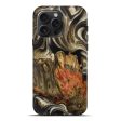 iPhone 16 Pro Max Wood Live Edge Phone Case - Raynell (Black & White, 731468) Fashion