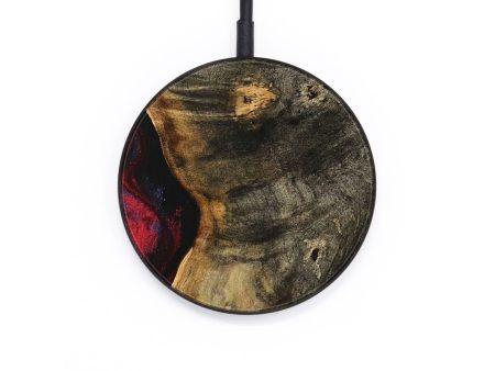 Circle Wood Wireless Charger - Aggi (Red, 734154) Online Hot Sale