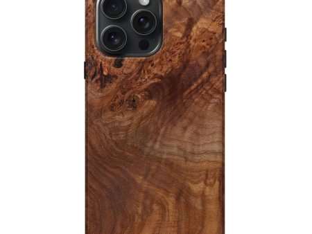 iPhone 16 Pro Max Wood Live Edge Phone Case - Hardy (Wood Burl, 731435) Fashion